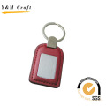 PU Leather Key Chain with Metal Sheet (Y02103)